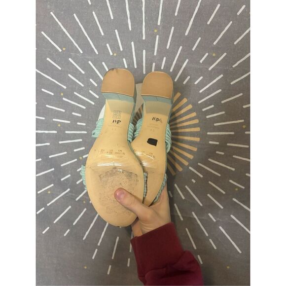 Stewart Weitzman Twisted Block 75 Sandals - Picture 8 of 9